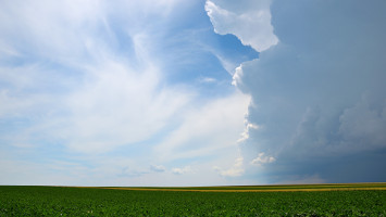 Cloudy Wall